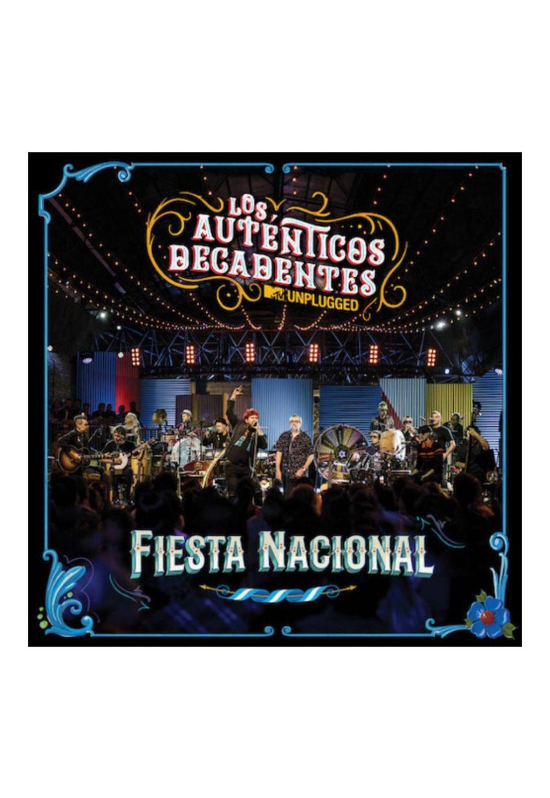 AUTENTICOS DECADENTES - MTV UNPLUGGED: FIESTA NACIONAL (2LP) | VINILO-0