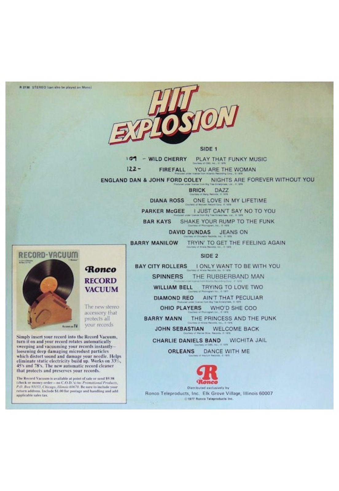 HIT EXPLOTION - ORIGINAL HITS, ORIGINAL STARS | VINILO-3