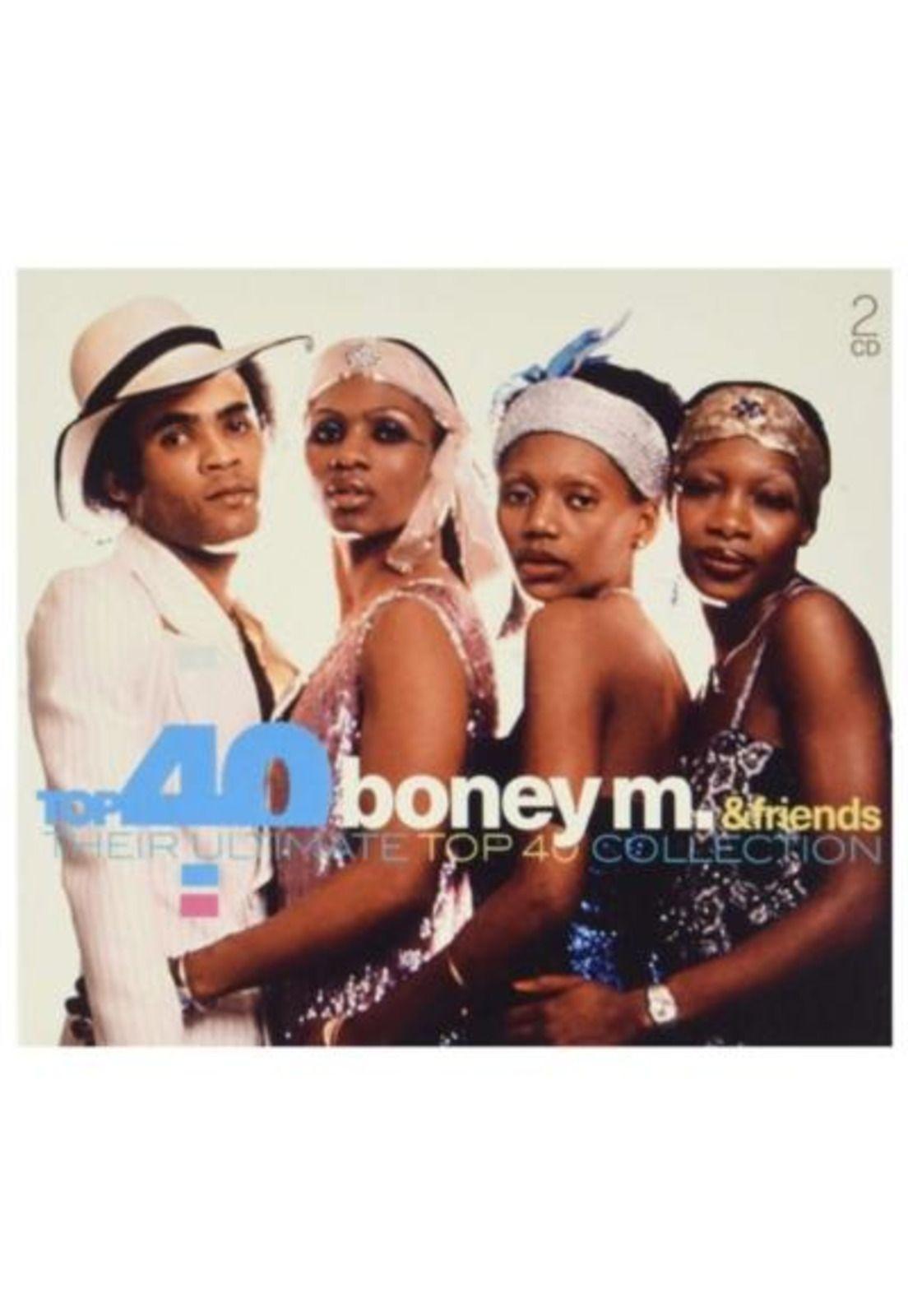 BONEY M & FRIENDS - THEIR ULTIMATED TOP 40 COLLECTION (2CD) | CD-0