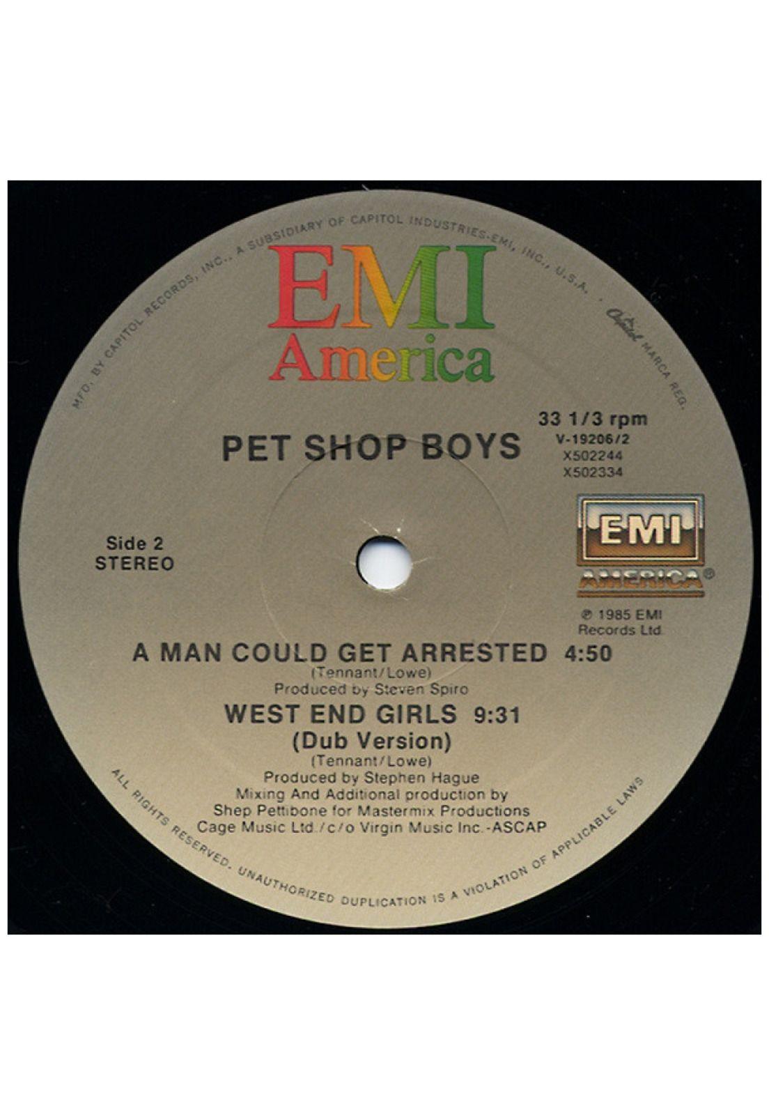 PET SHOP BOYS - WEST END GIRLS | 12" MAXI SINGLE VINILO USADO-3