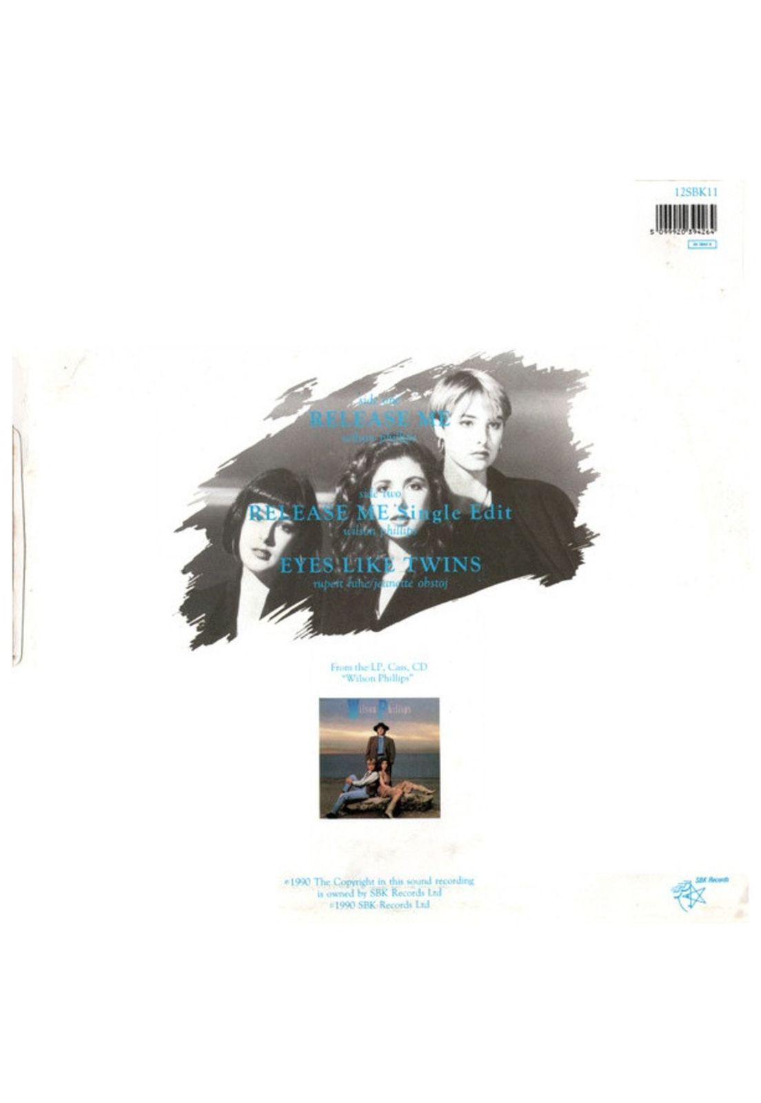 WILSON PHILLIPS - RELEASE ME | 12" MAXI SINGLE VINILO USADO-3
