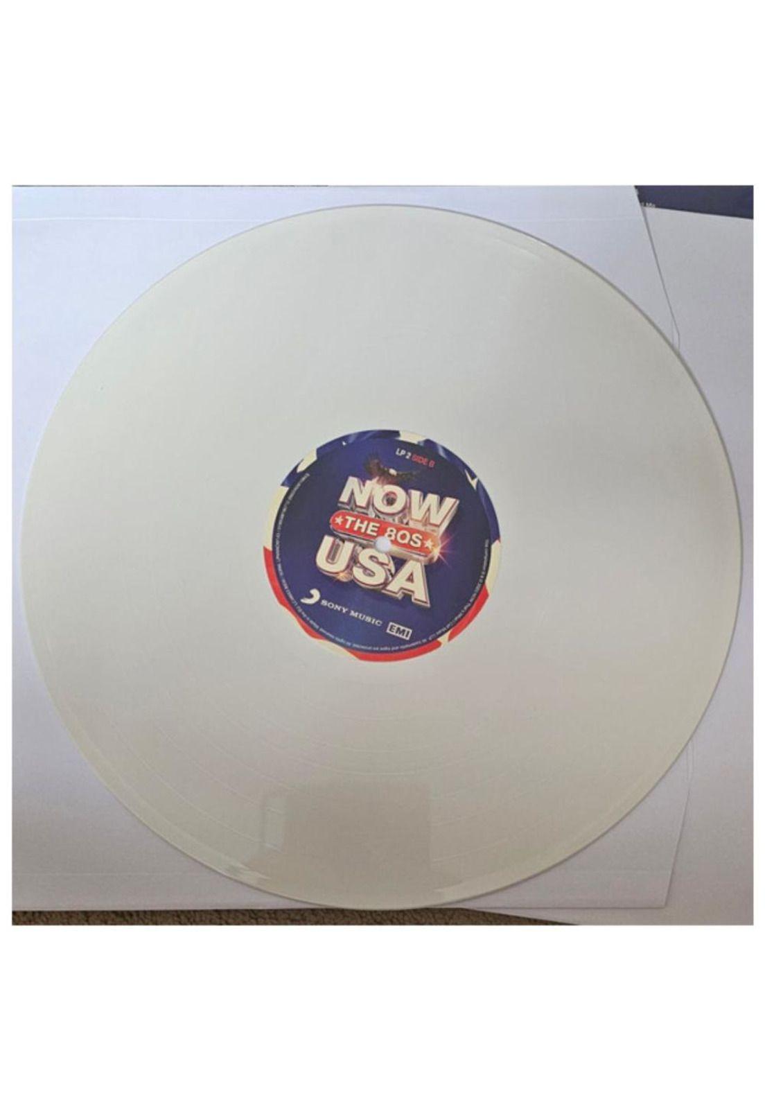 NOW USA THE 80S (3LP) - VARIOUS (RED/WHITE & BLUE VINYL)-5