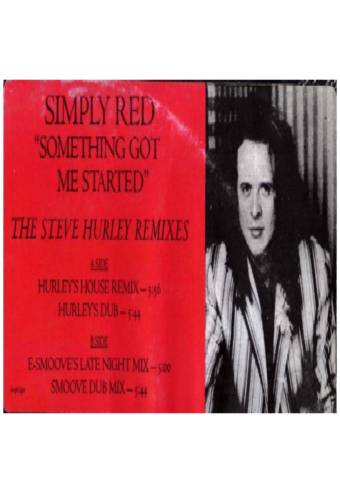 SIMPLY RED - SOMETHING GOT ME STARTED | 12" MAXI SINGLE VINILO USADO-2