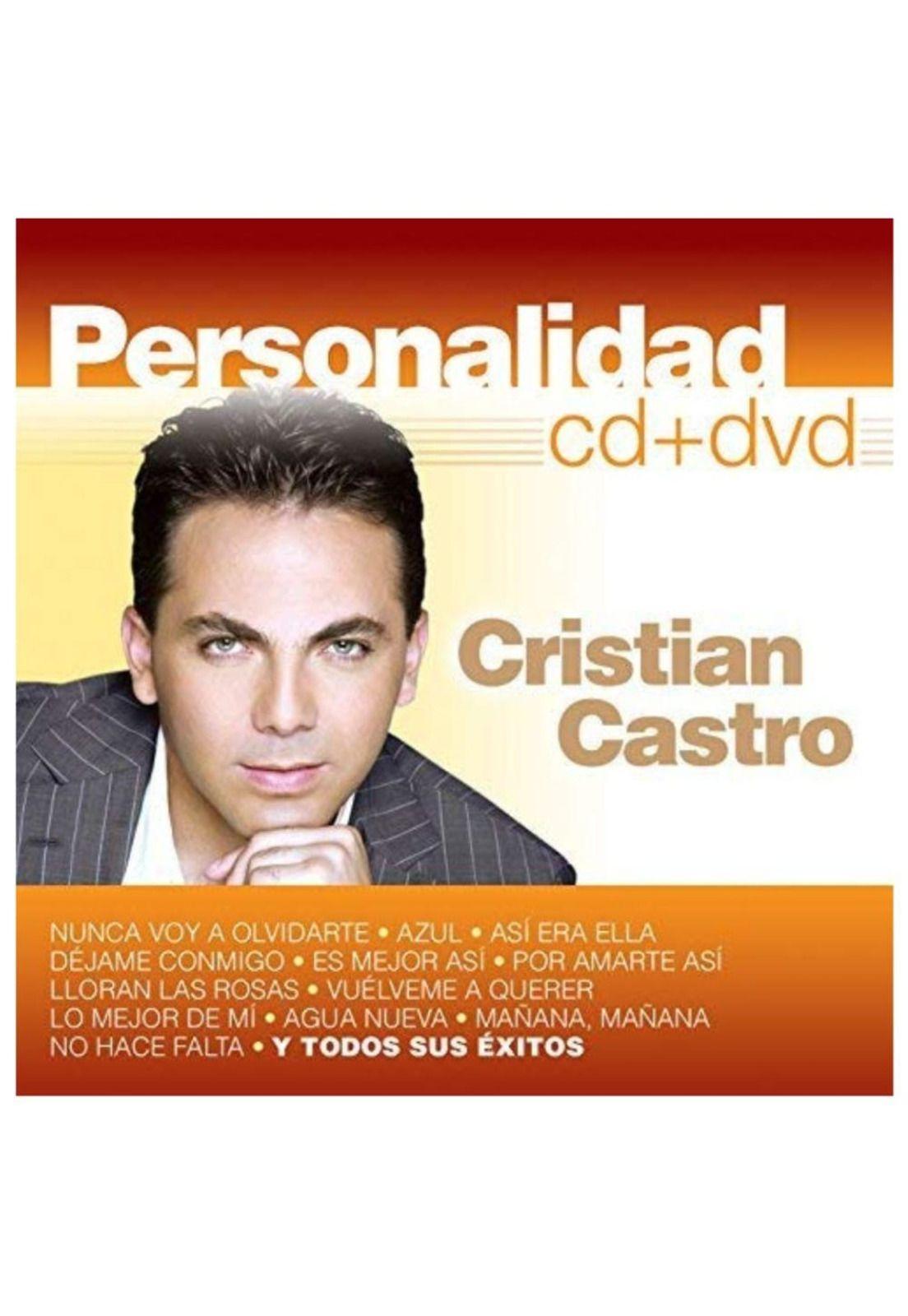 CRISTIAN CASTRO - PERSONALIDAD GRANDES EXITOS (CD+DVD) | CD-0