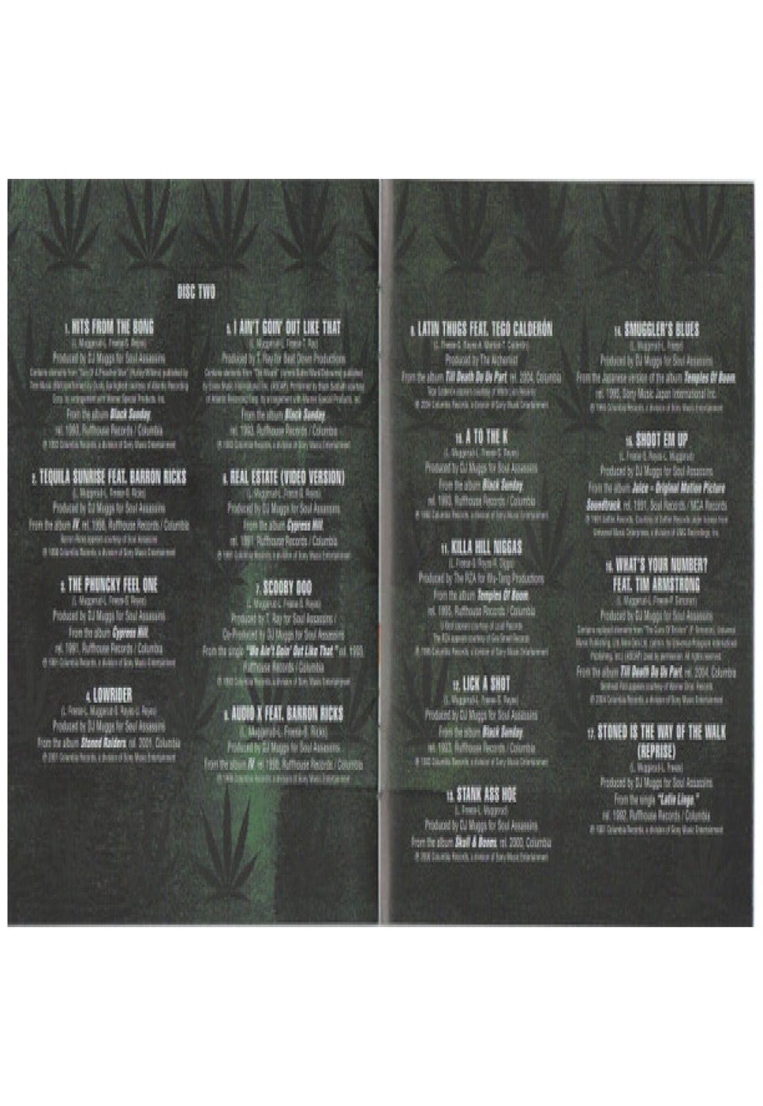 CYPRESS HILL - ESSENTIAL CYPRESS HILL (2LP) | CD-6