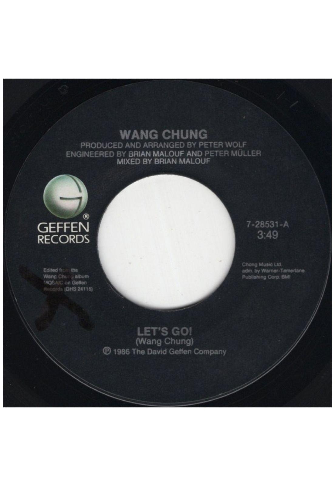 WANG CHUNG - LET'S GO | 7" SINGLE USADO-2