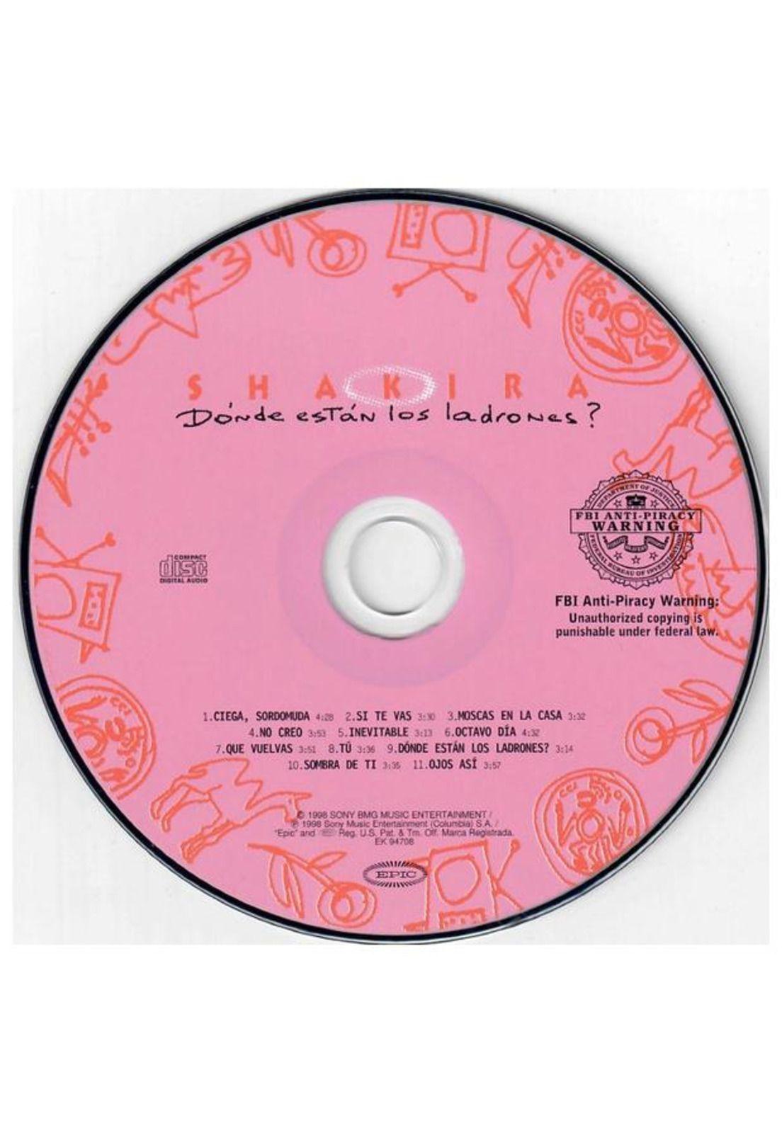 SHAKIRA - DONDE ESTAN LOS LADRONES | CD-2