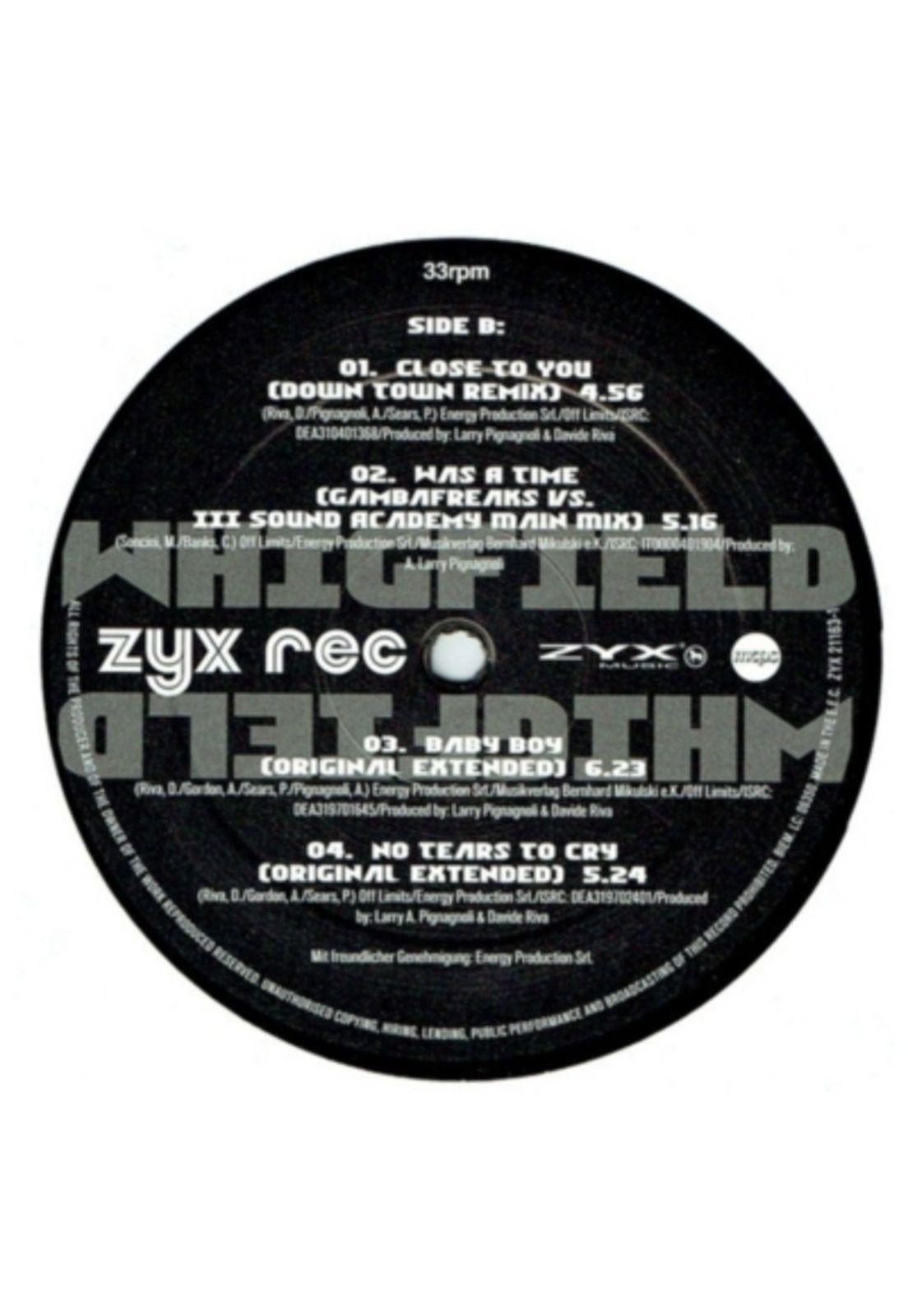 WHIGFIELD - GREATEST HITS REMIXES VINILO-3