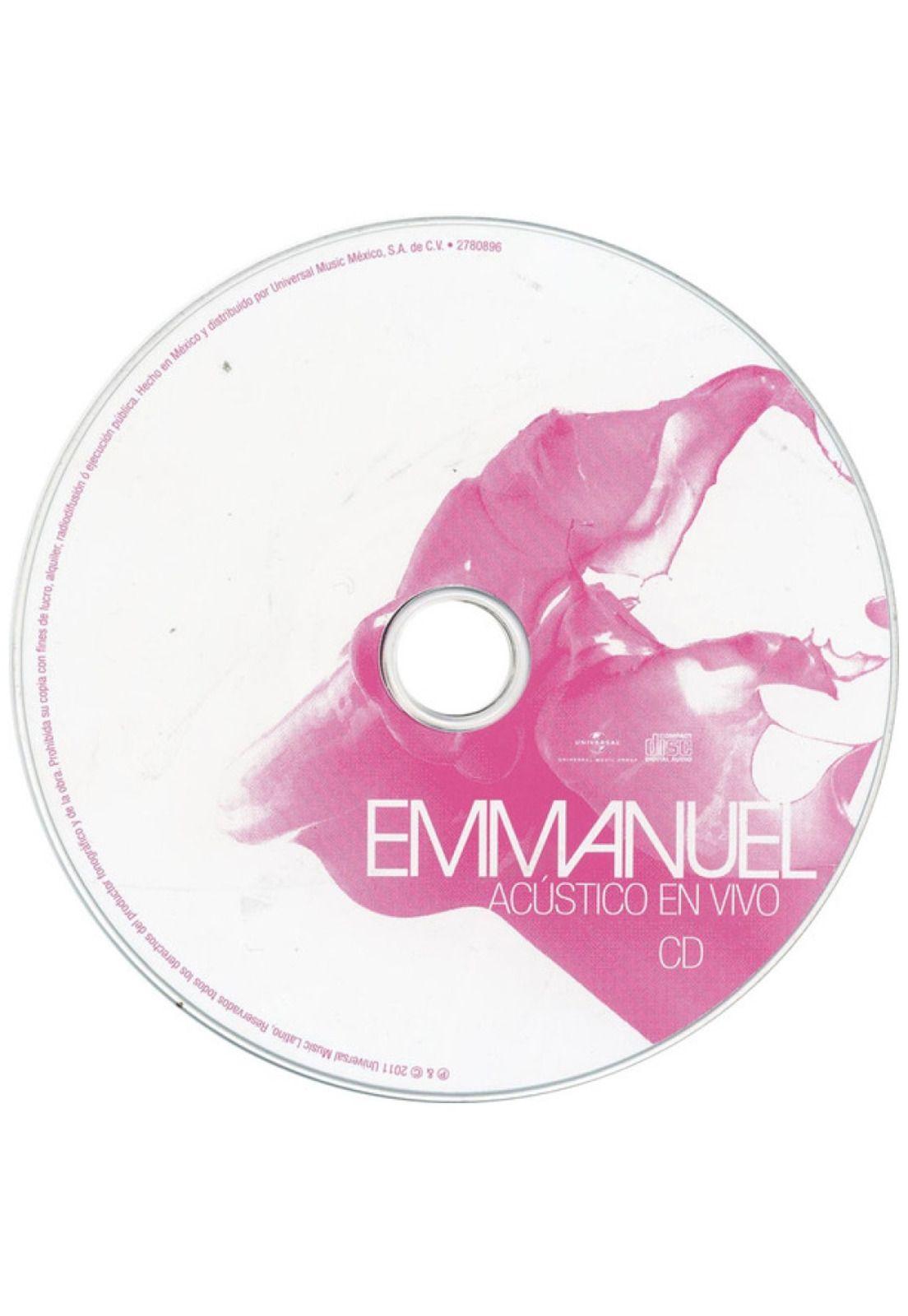 EMMANUEL - ACUSTICO EN VIVO (CD+DVD) | CD-2
