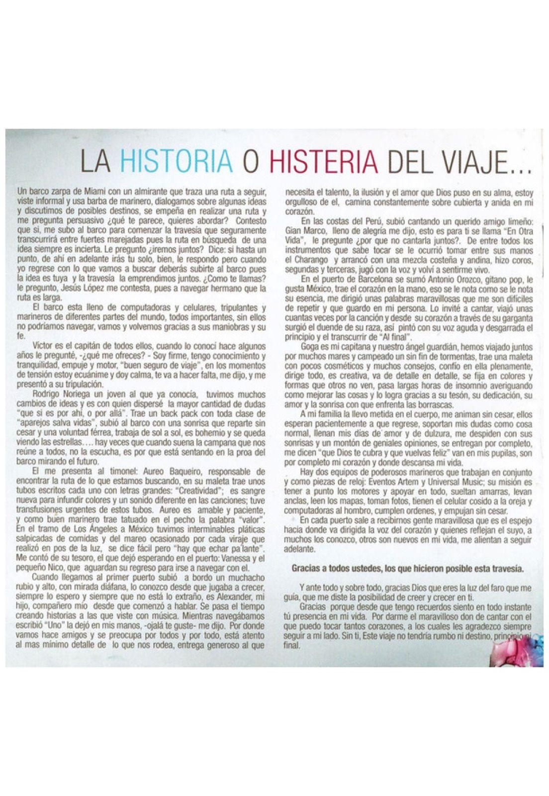 EMMANUEL - ACUSTICO EN VIVO (CD+DVD) | CD-3