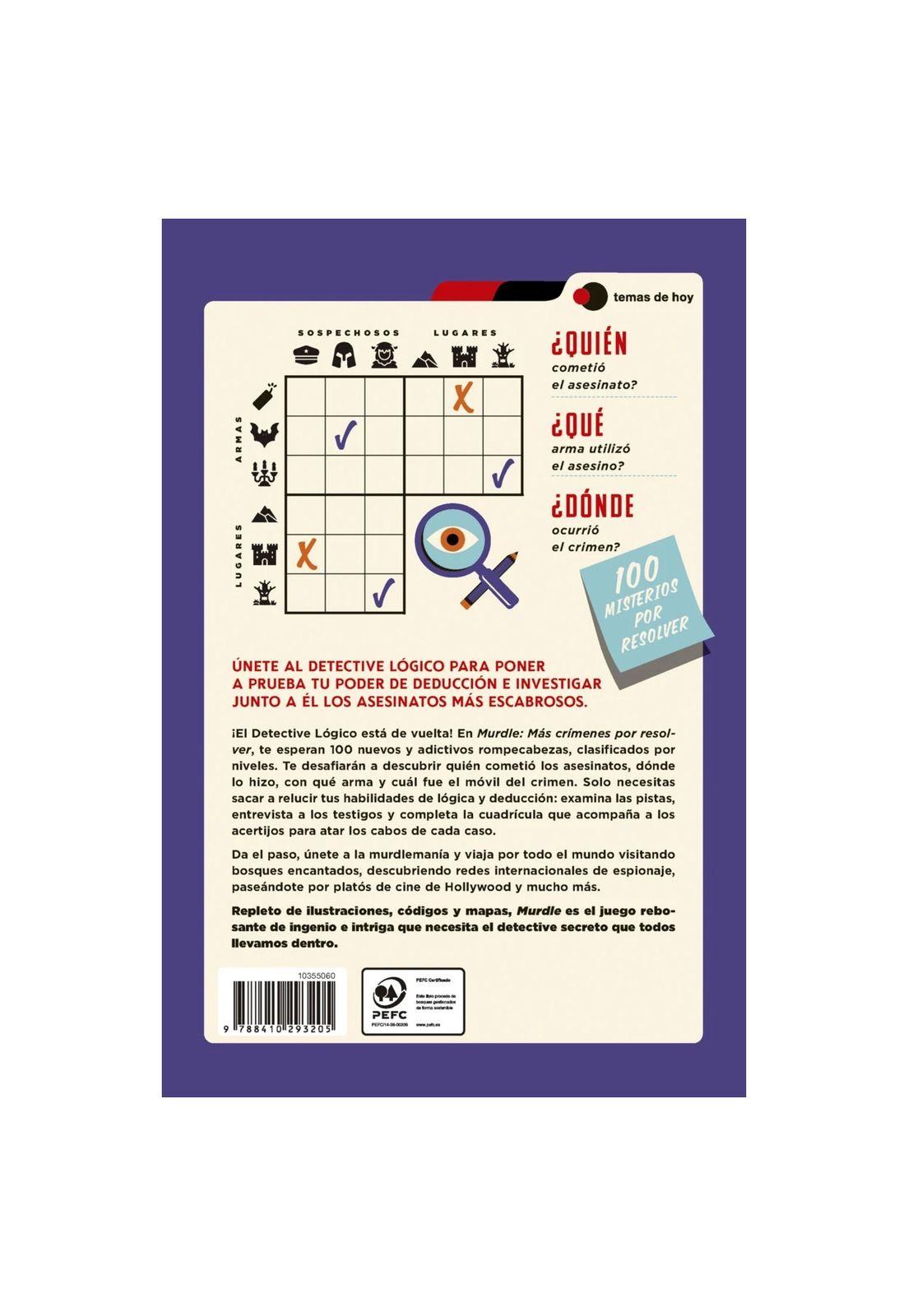 MURDLE: MÁS CRÍMENES POR RESOLVER (TAPA BLANDA) - G. T. KARBER | LIBRO-3