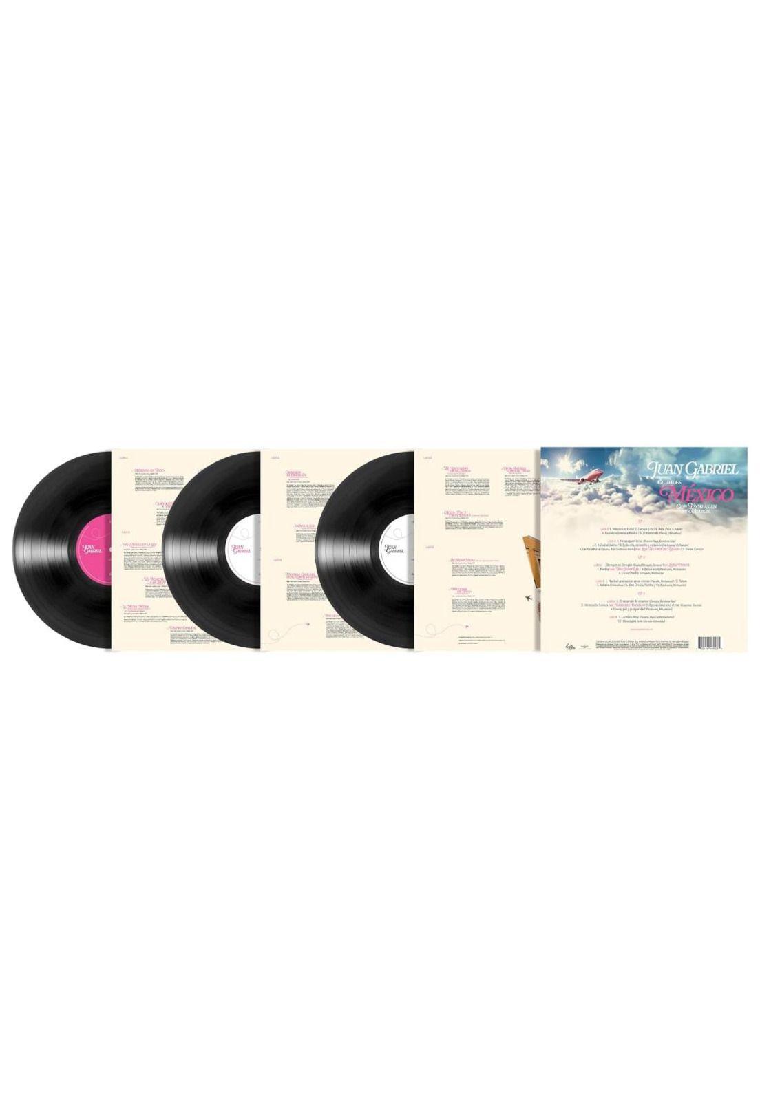 JUAN GABRIEL - CIUDADES MEXICO CON ESCALAS EN MI CORAZON (3LP) | VINILO-4