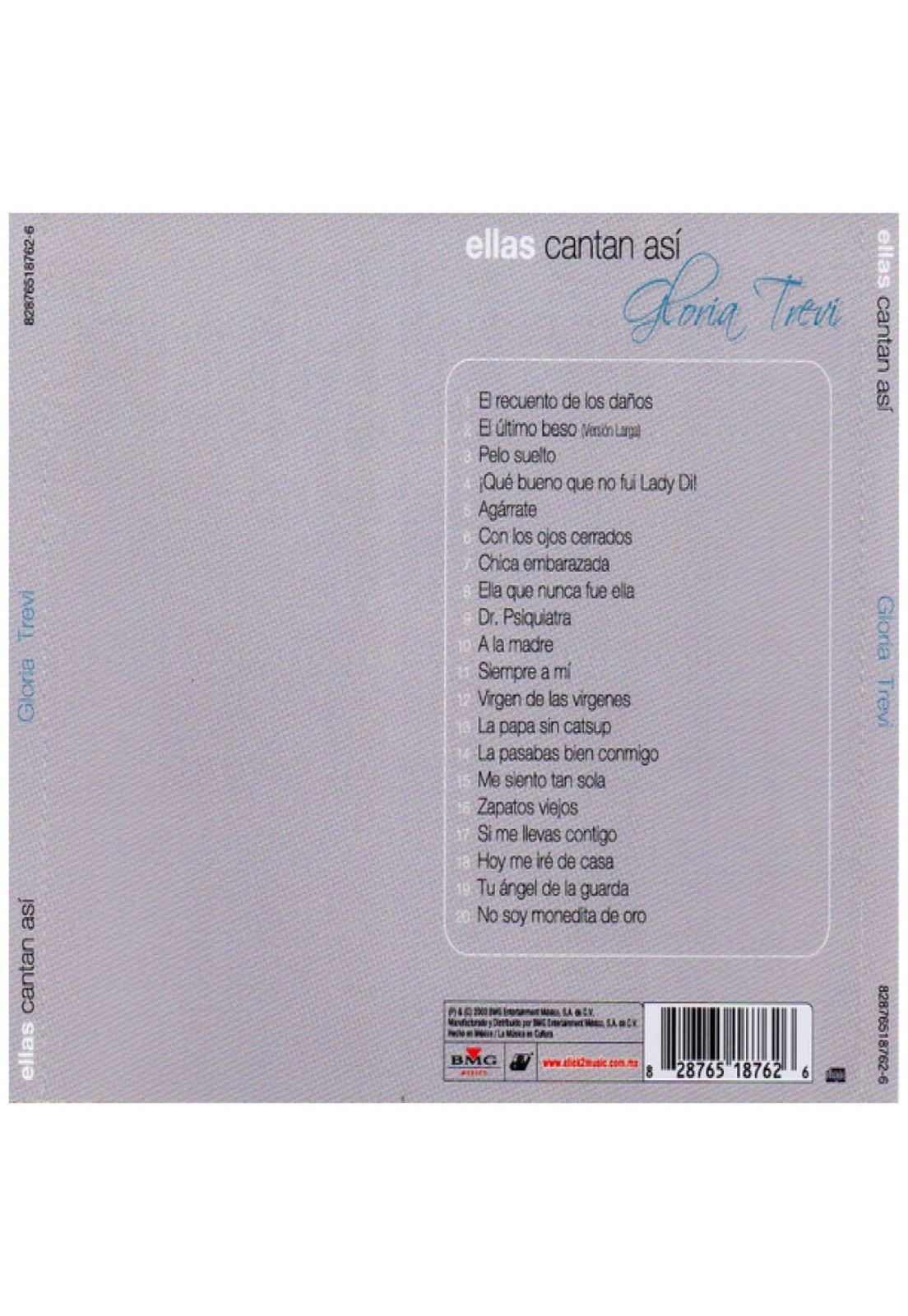 GLORIA TREVI - ELLAS CANTAN ASI: SUS EXITOS | CD-3