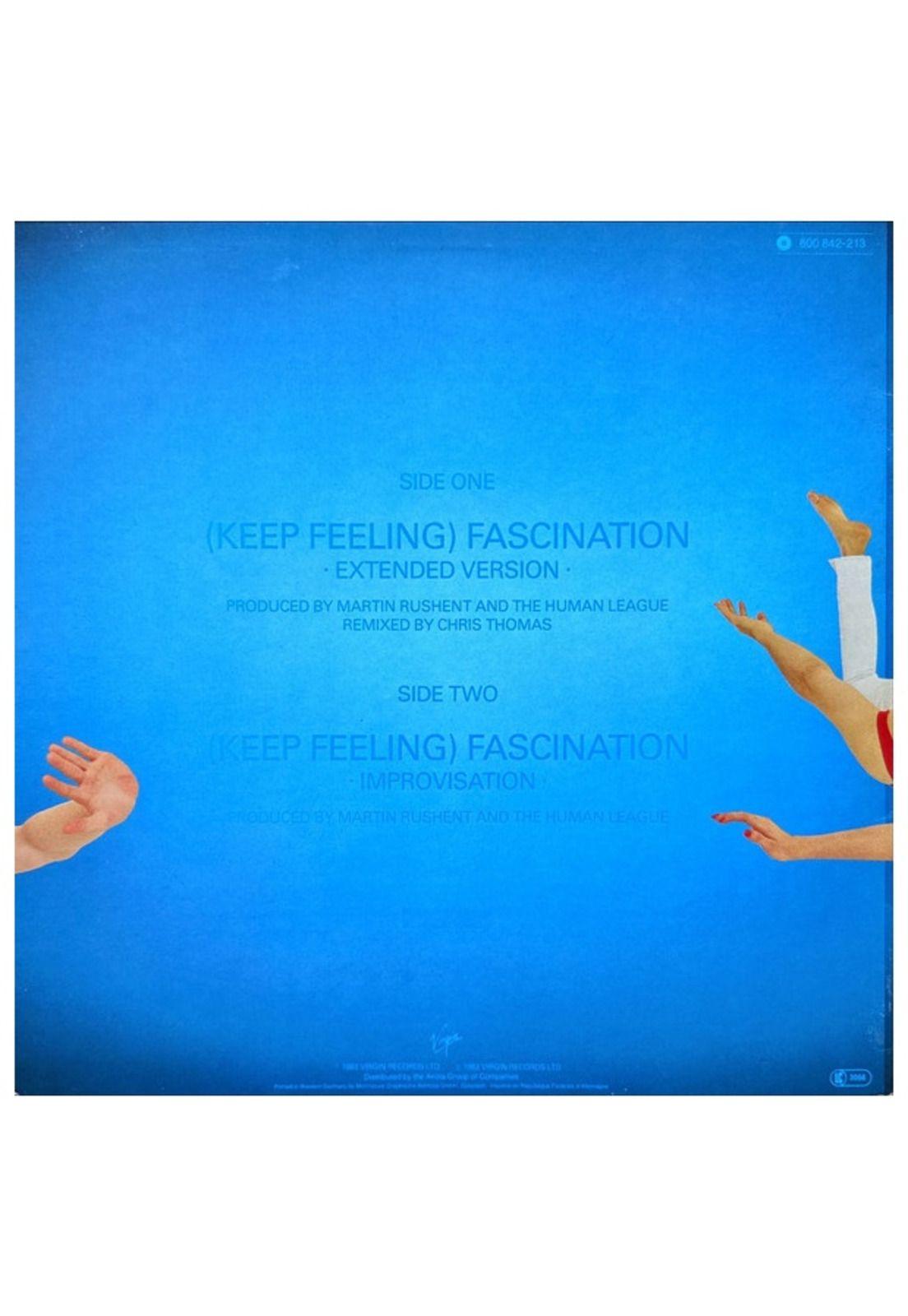 HUMAN LEAGUE - (KEEP FEELING) FASCINATION | 12" MAXI SINGLE VINILO USADO-1