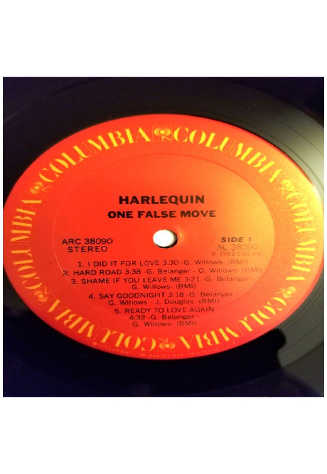 HARLEQUIN - ONE FALSE MOVE (PROMO COPY) | VINILO USADO-2