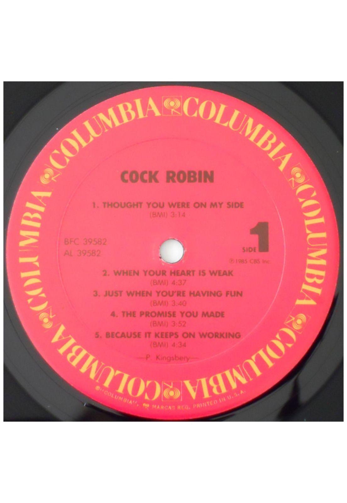 COCK ROBIN - COCK ROBIN | 7" SINGLE USADO-2