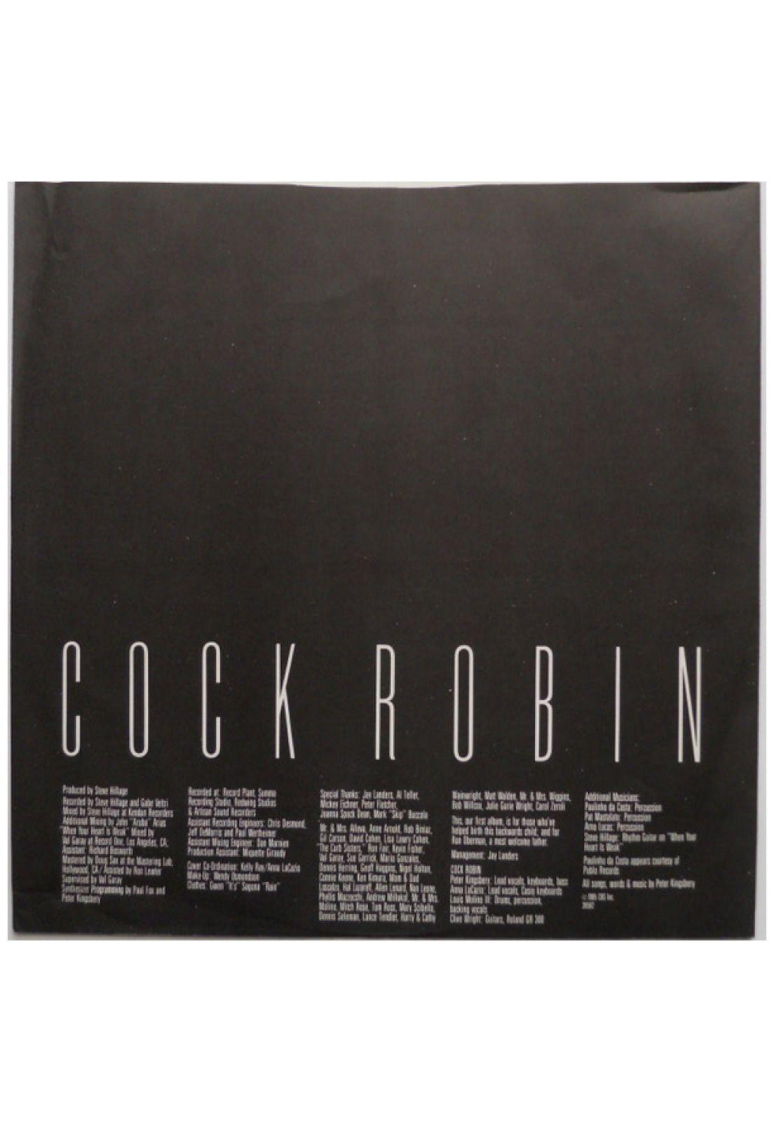 COCK ROBIN - COCK ROBIN | 7" SINGLE USADO-5
