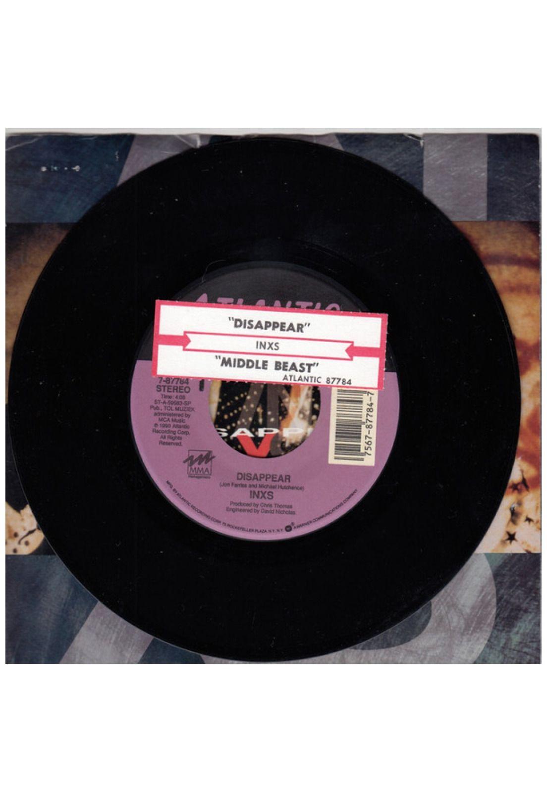 INXS - DISAPPEAR | 7" SINGLE USADO-4