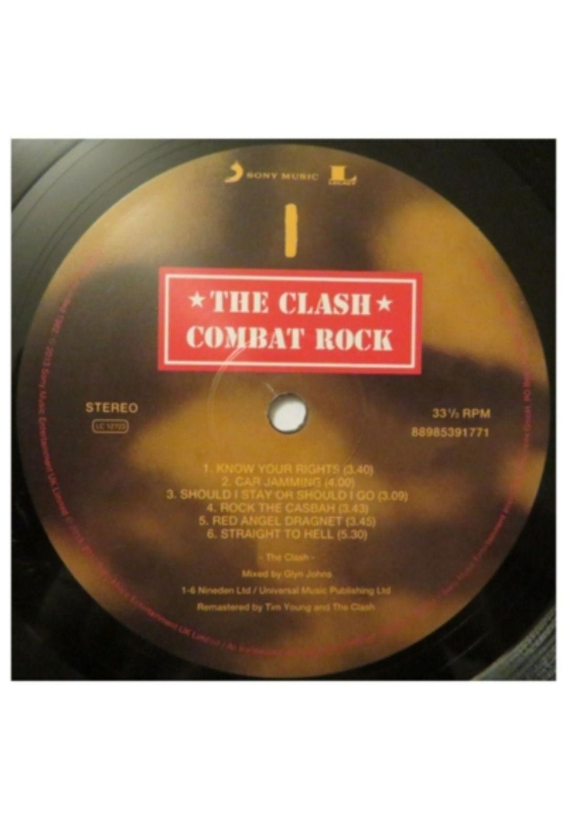 THE CLASH - COMBAT ROCK VINILO-4