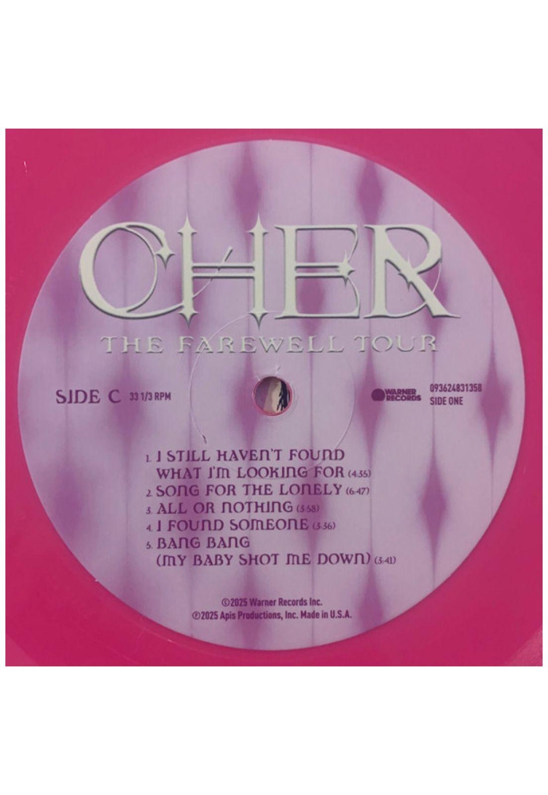 CHER - THE FAREWELL TOUR (2LP) (HOT PINK & PURPLE VINYL) | VINILO-9