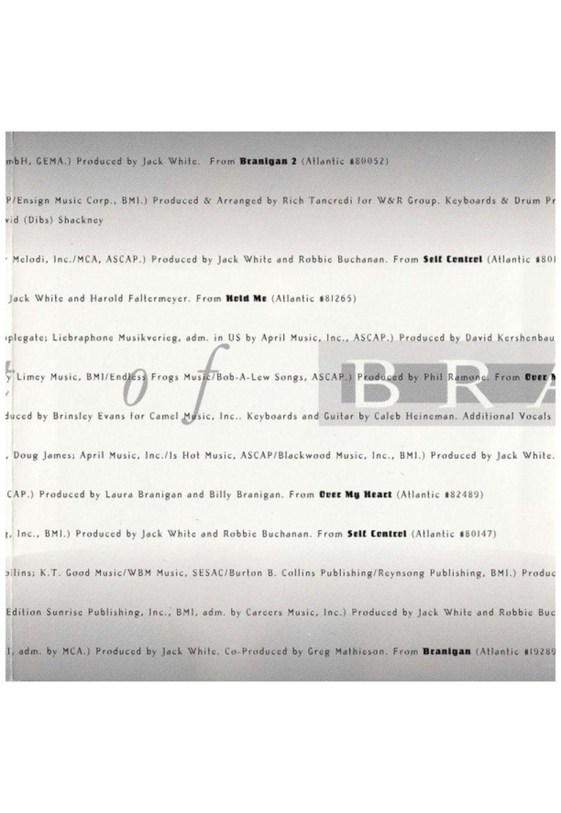 LAURA BRANIGAN - THE BEST OF | CD USADO-5