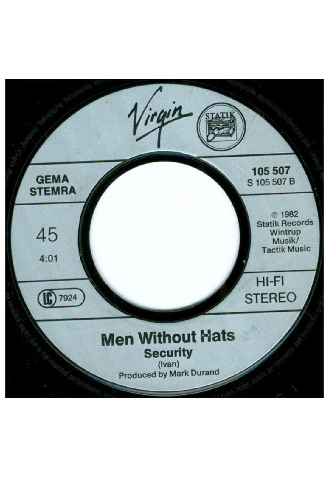 MEN WITHOUT HATS - SAFETY DANCE | 7" SINGLE USADO-3
