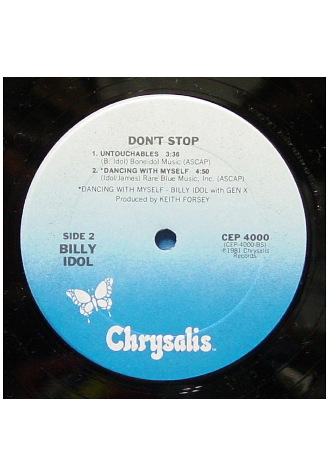 BILLY IDOL - DON'T STOP | VINILO USADO-3