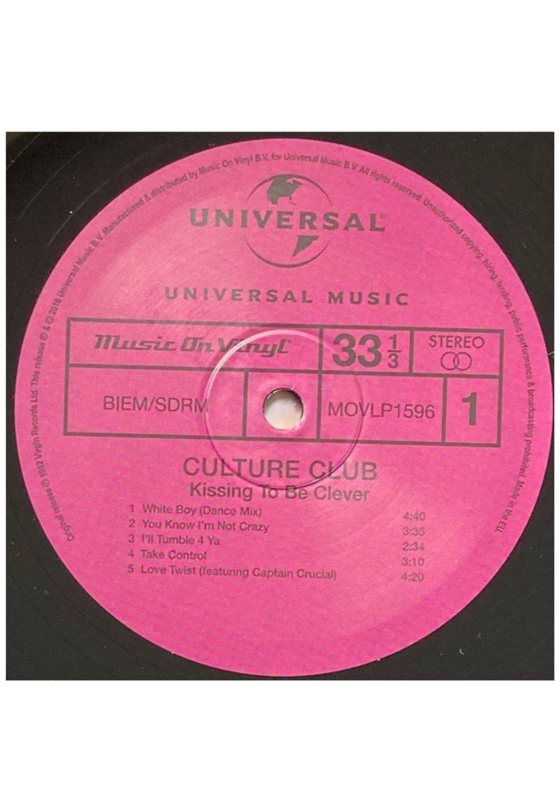 CULTURE CLUB - KISSING TO BE CLEVER VINILO-2