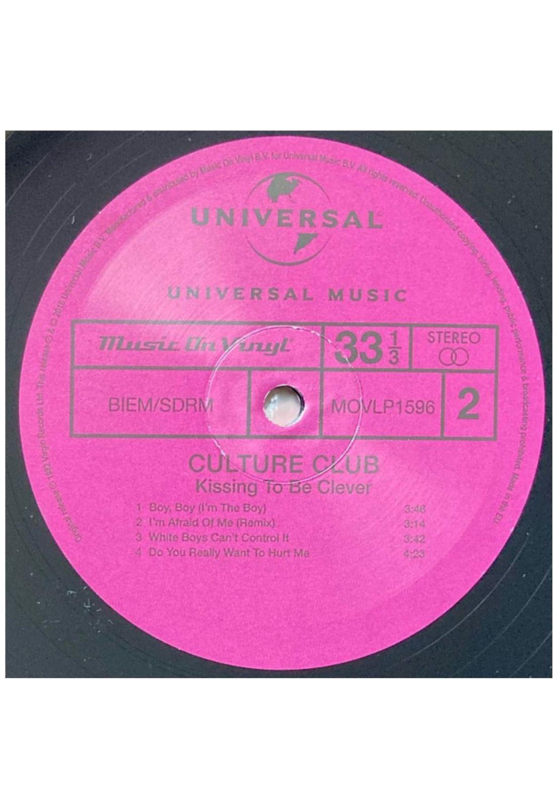 CULTURE CLUB - KISSING TO BE CLEVER VINILO-3