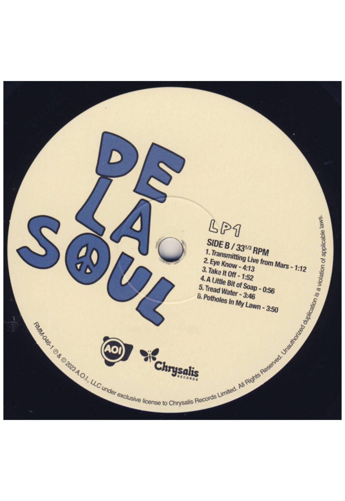 DE LA SOUL - 3 FEET HIGH AND RISING (2LP) (180 GRS) | VINILO-3