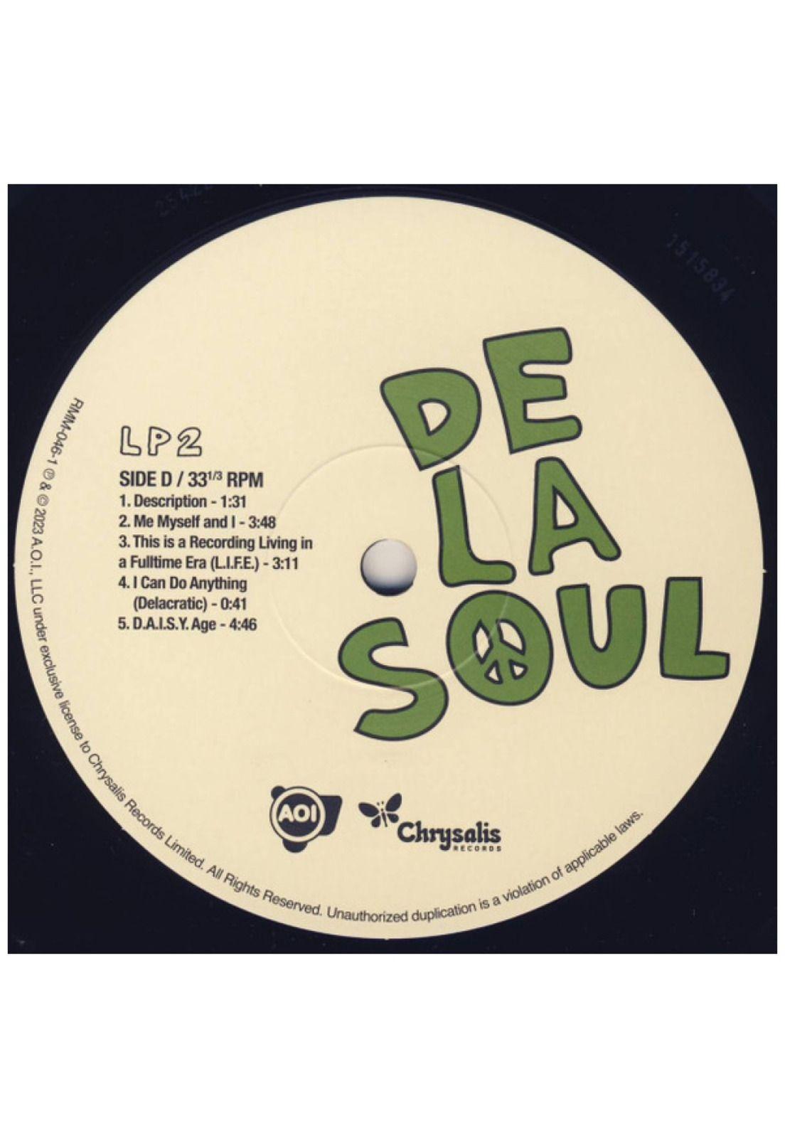 DE LA SOUL - 3 FEET HIGH AND RISING (2LP) (180 GRS) | VINILO-5