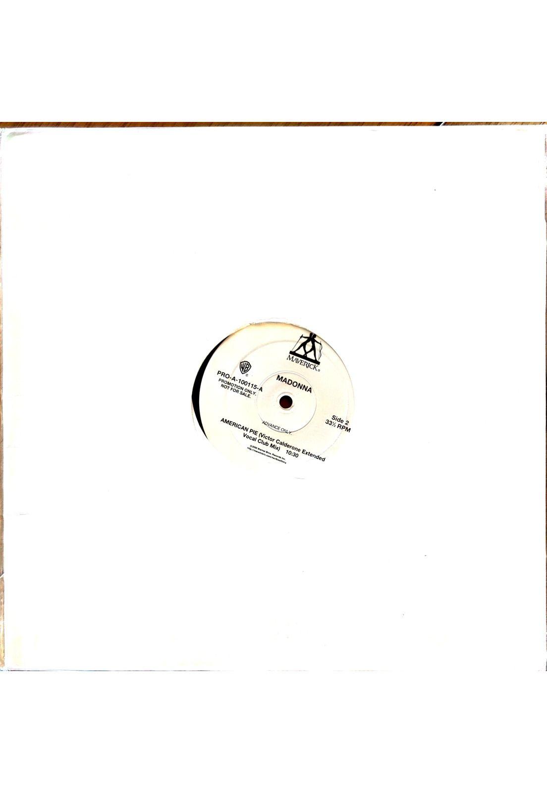 MADONNA - AMERICAN PIE | 12" MAXI SINGLE USADO-0