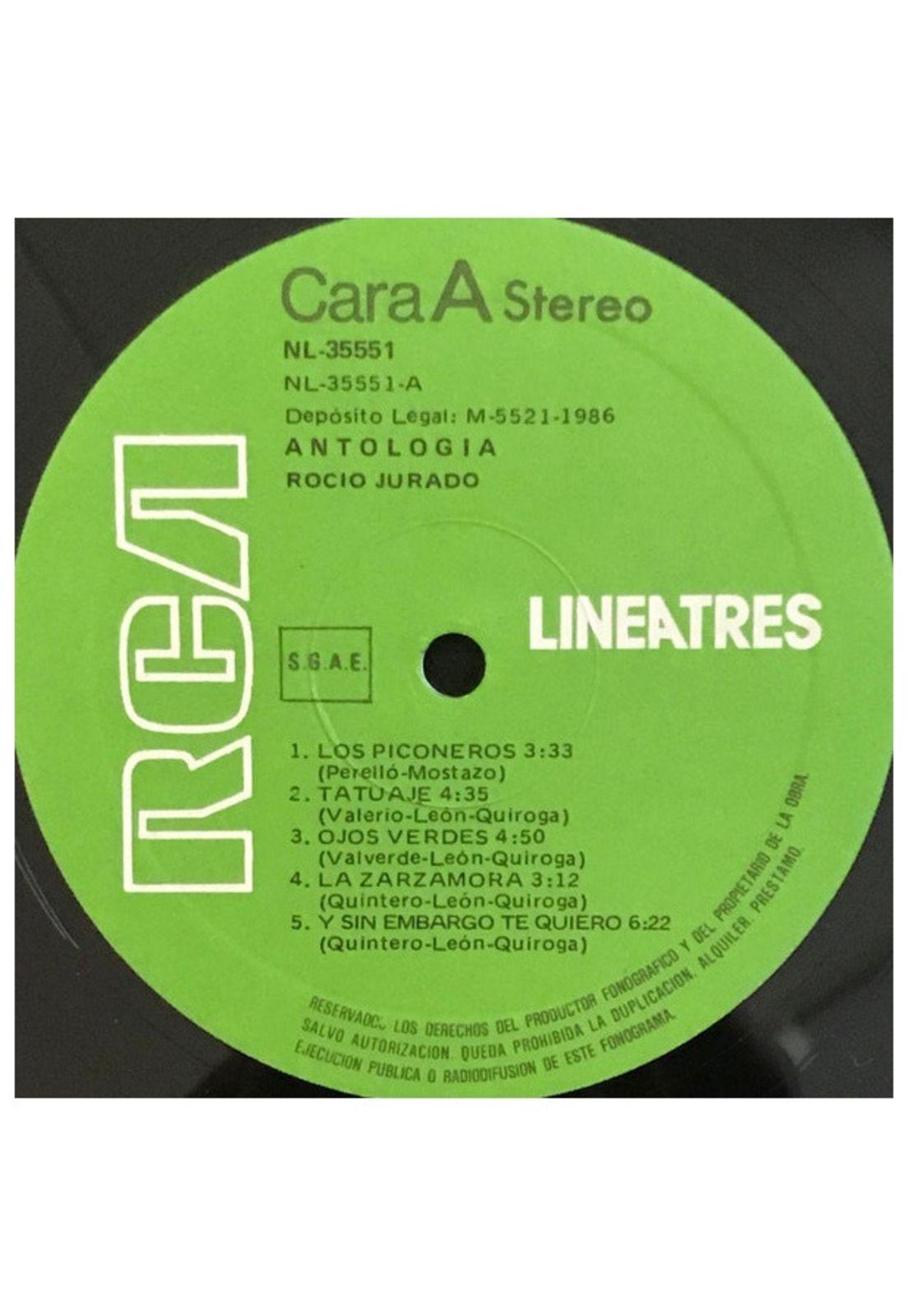 ROCIO JURADO  - ANTOLOGIA | VINILO USADO-2