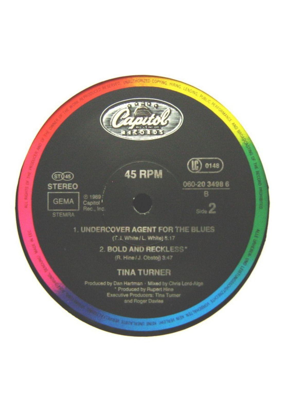 TINA TURNER - THE BEST | 12" MAXI SINGLE VINILO USADO-3