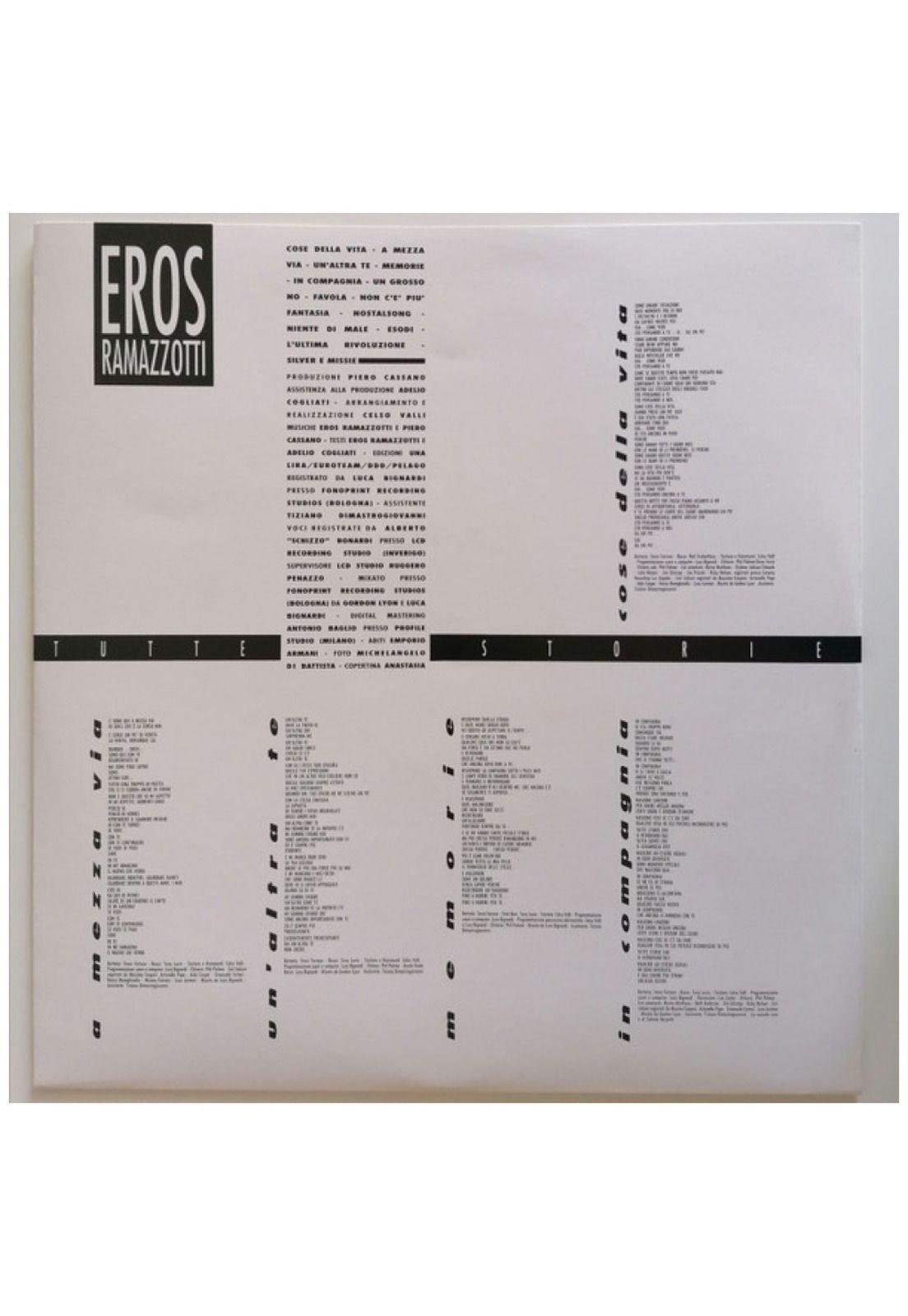 EROS RAMAZZOTTI - TUTTE STORIE | VINILO-2