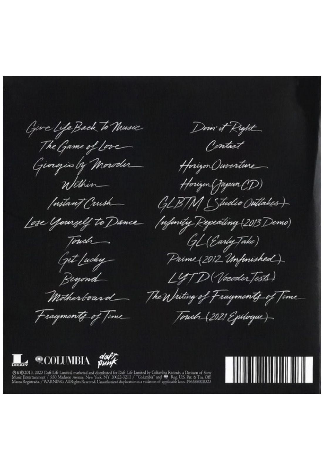 DAFT PUNK - RANDOM ACCESS MEMORIES (10TH ANNIVERSARY EDITION (2CD) | CD-3