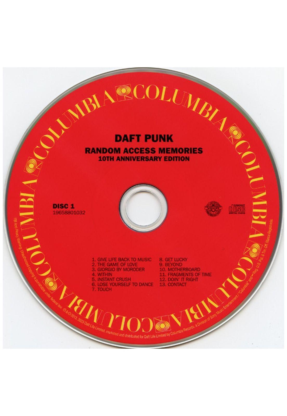 DAFT PUNK - RANDOM ACCESS MEMORIES (10TH ANNIVERSARY EDITION (2CD) | CD-4