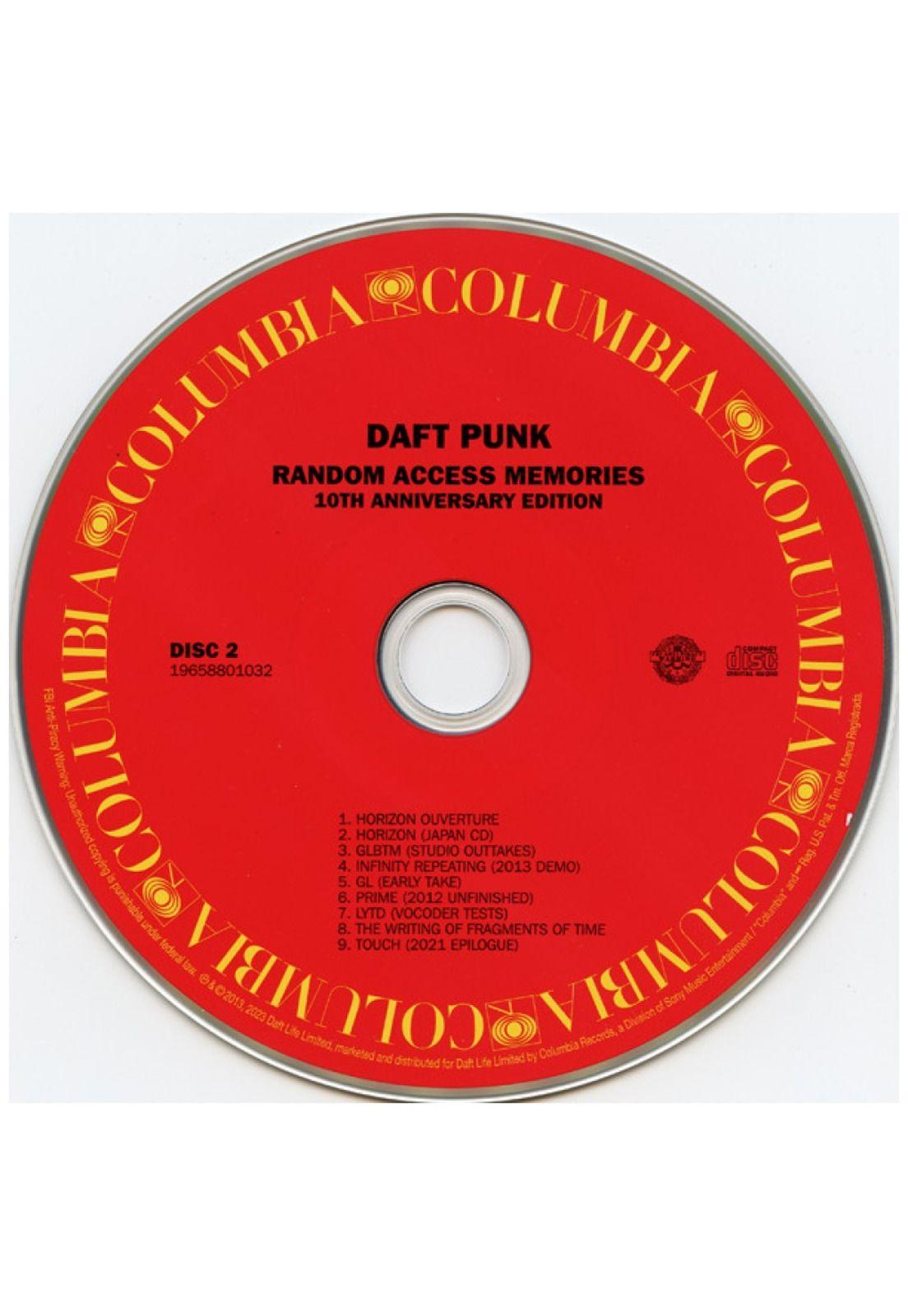 DAFT PUNK - RANDOM ACCESS MEMORIES (10TH ANNIVERSARY EDITION (2CD) | CD-6