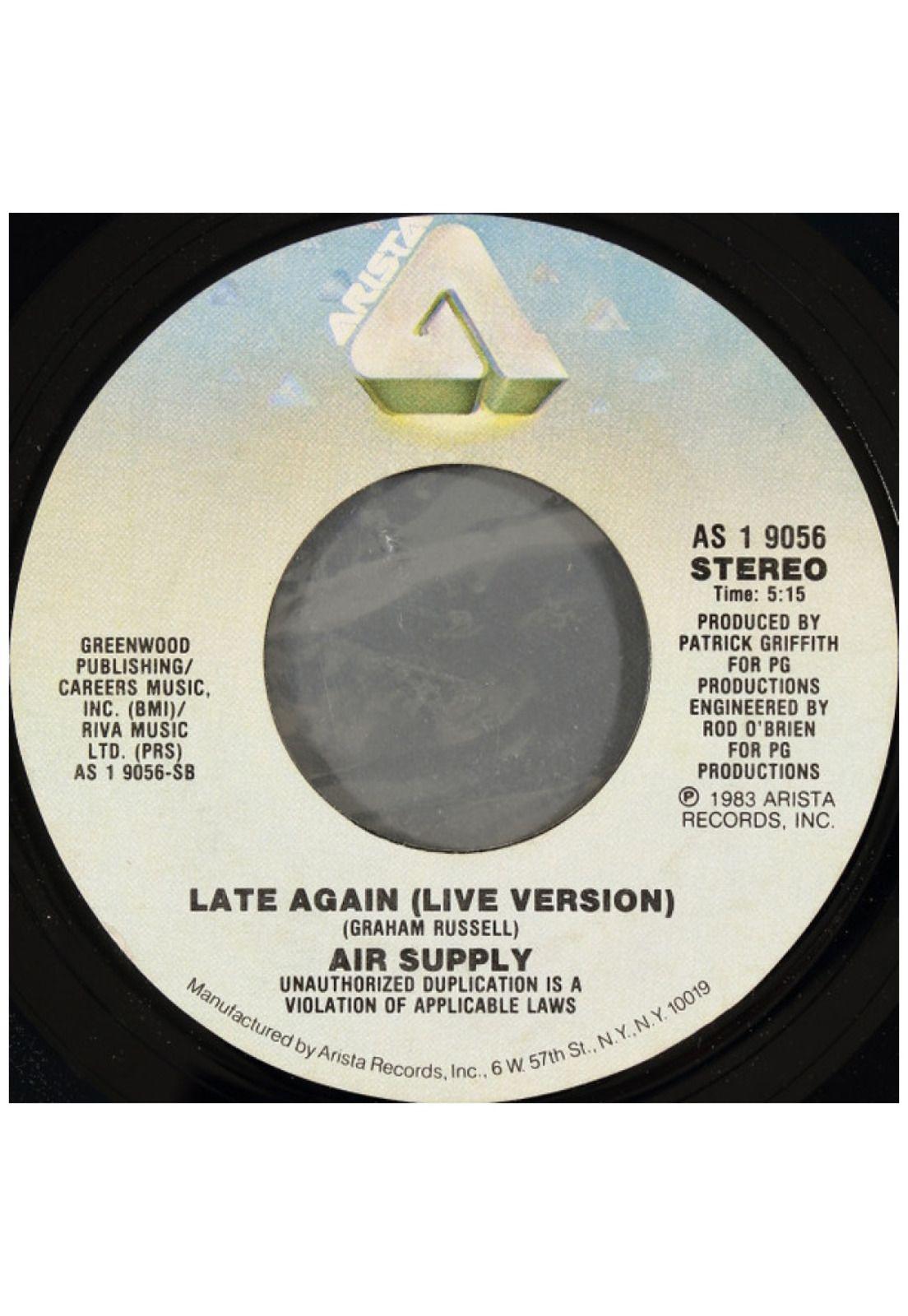AIR SUPPLY - MAKING LOVE (OUT OF NOTHING AT ALL) | 7" SINGLE USADO-3