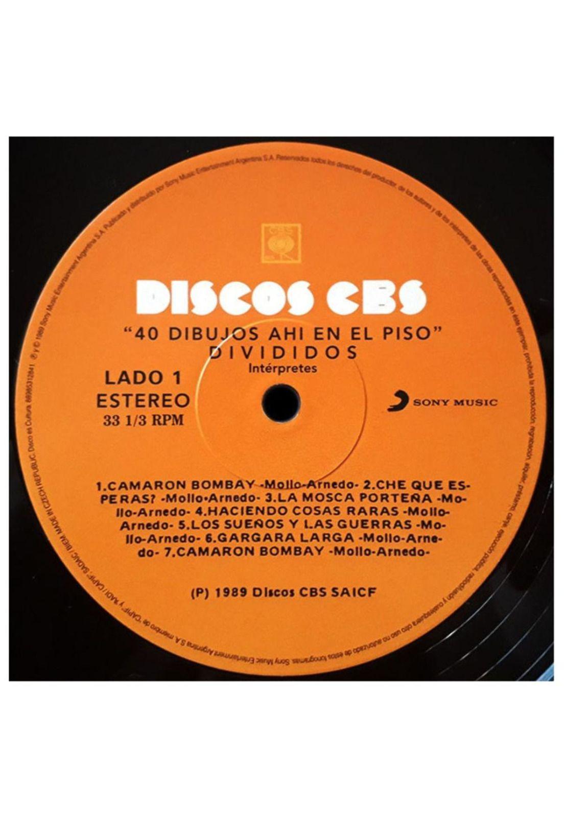 DIVIDIDOS - 40 DIBUJOS AHI EN EL PISO | VINILO-2