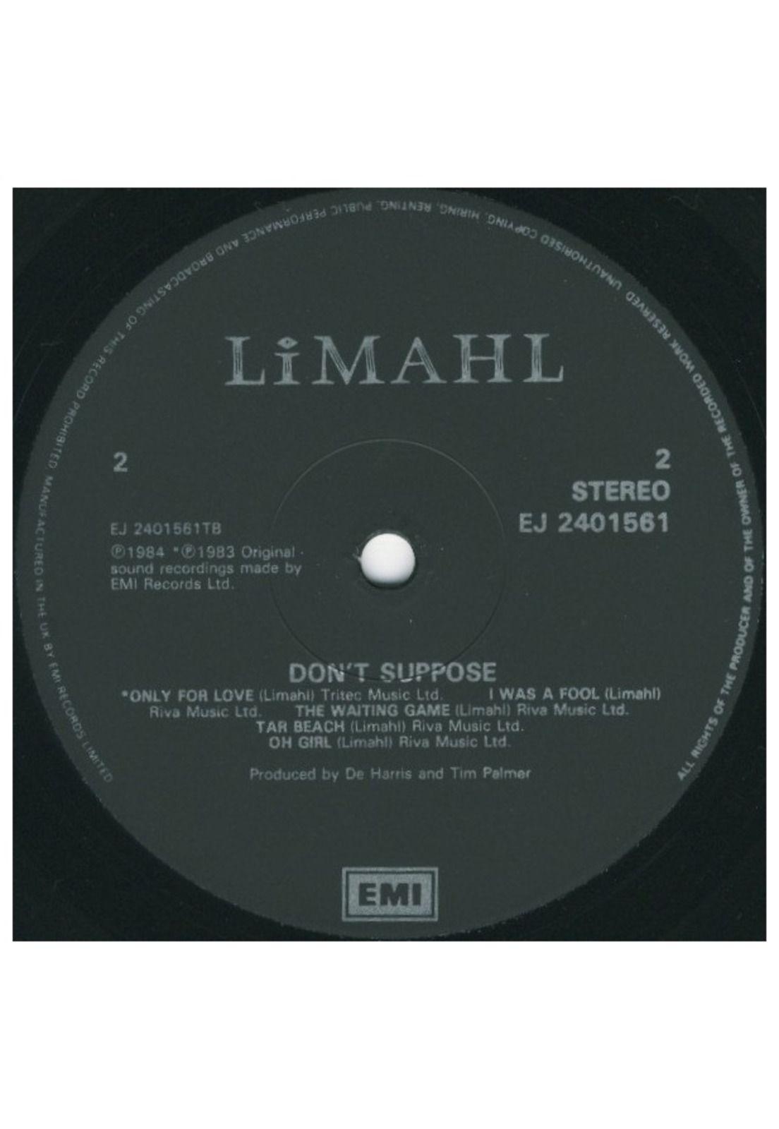 LIMAHL - DON'T SUPPOSE | VINILO USADO-2