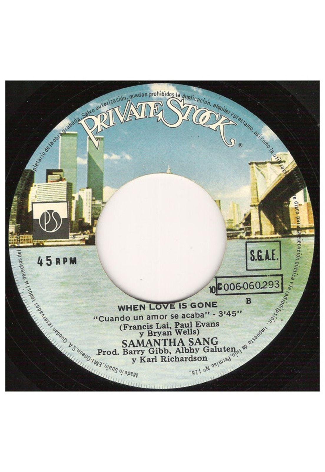 SAMANTHA SANG - EMOTIONS | 7" SINGLE USADO-3