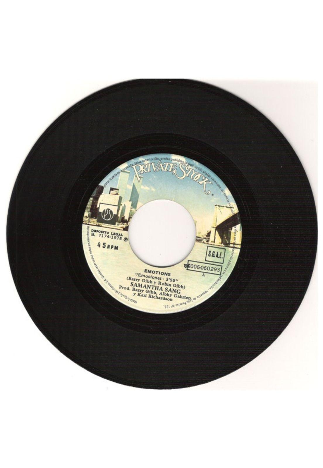 SAMANTHA SANG - EMOTIONS | 7" SINGLE USADO-4