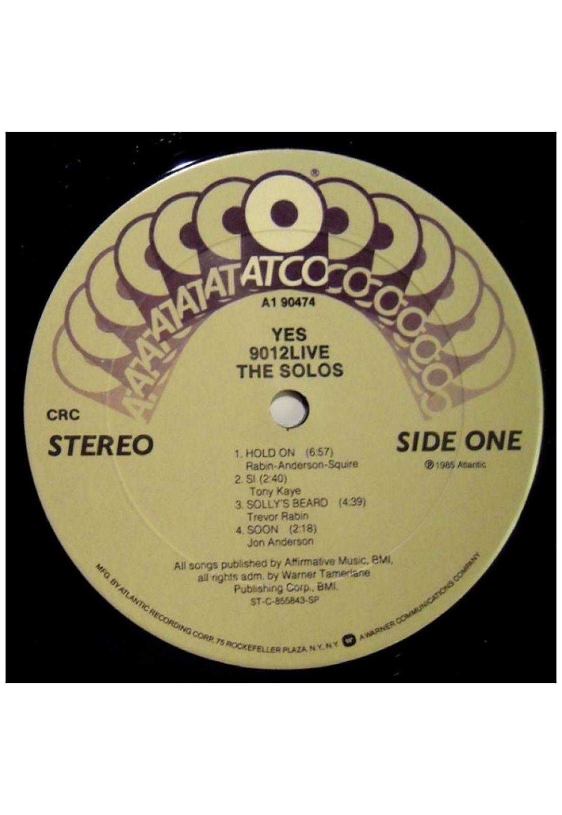 YES - 9112 LIVE: THE SOLOS | VINILO USADO-3