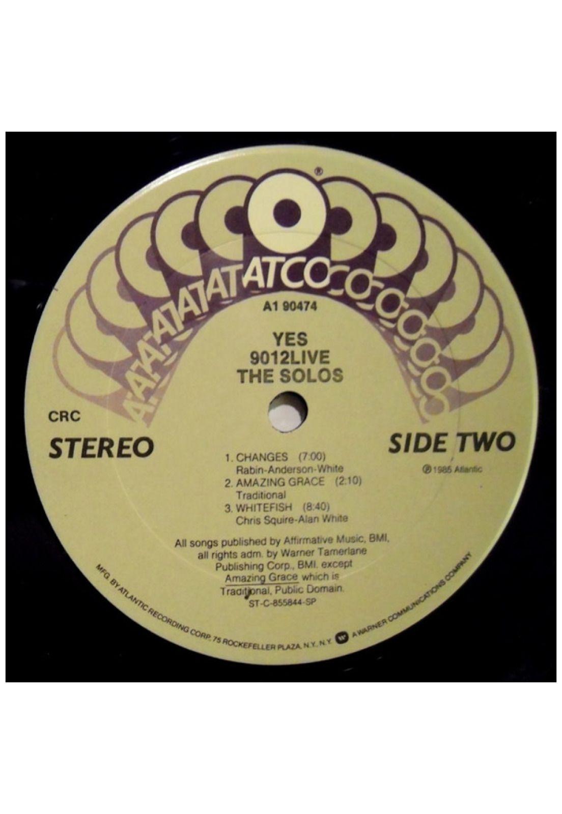 YES - 9112 LIVE: THE SOLOS | VINILO USADO-4