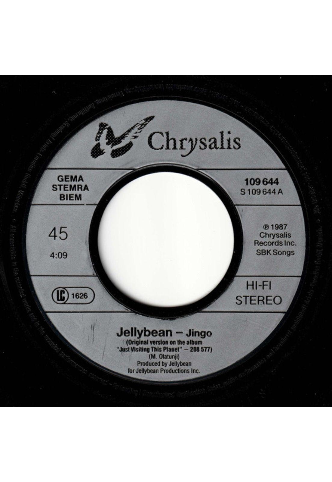 JELLYBEAN - JINGO/JINGO 26TH STREET MIX | 7" SINGLE USADO-2