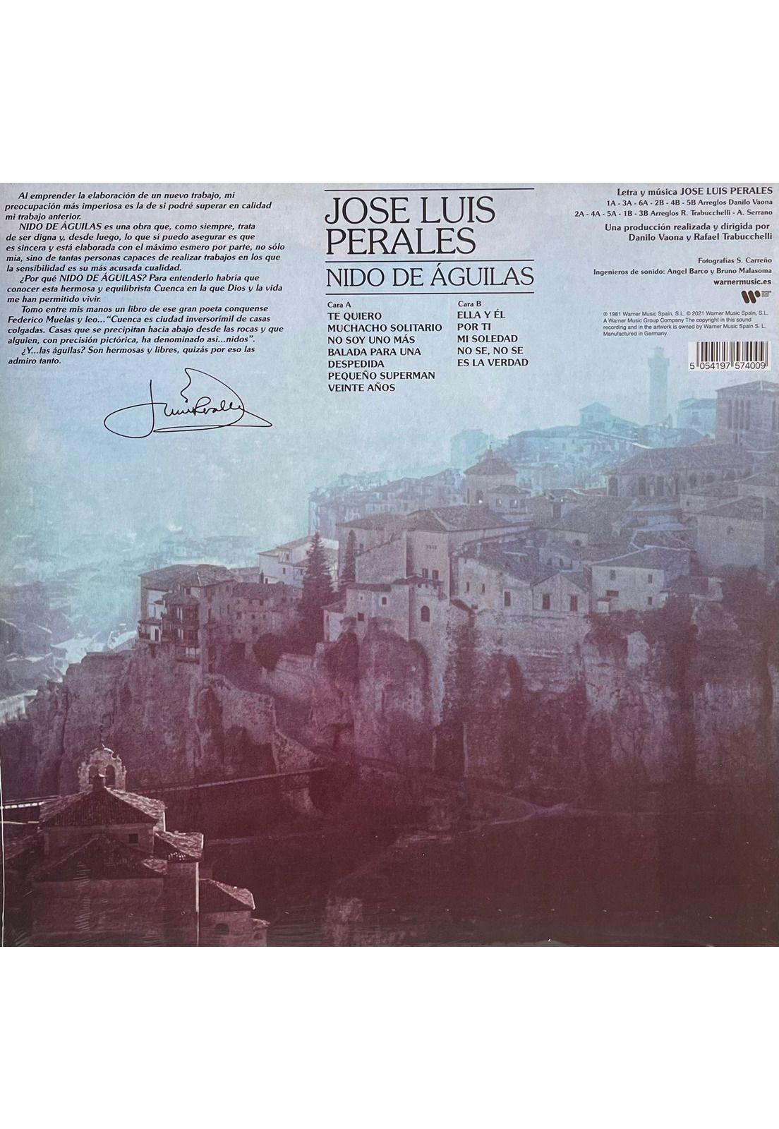JOSE LUIS PERALES - NIDO DE AGUILA | VINILO-1