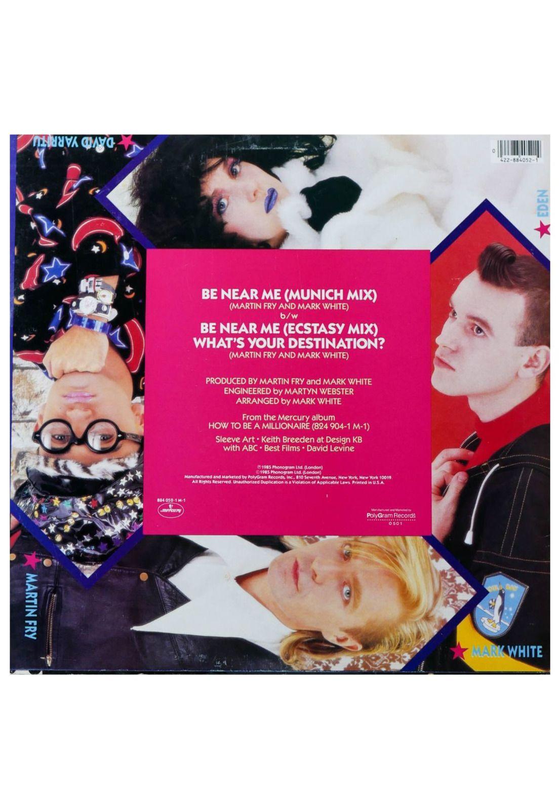 ABC - BE NEAR ME 12 MAXI SINGLE VINILO USADO-1