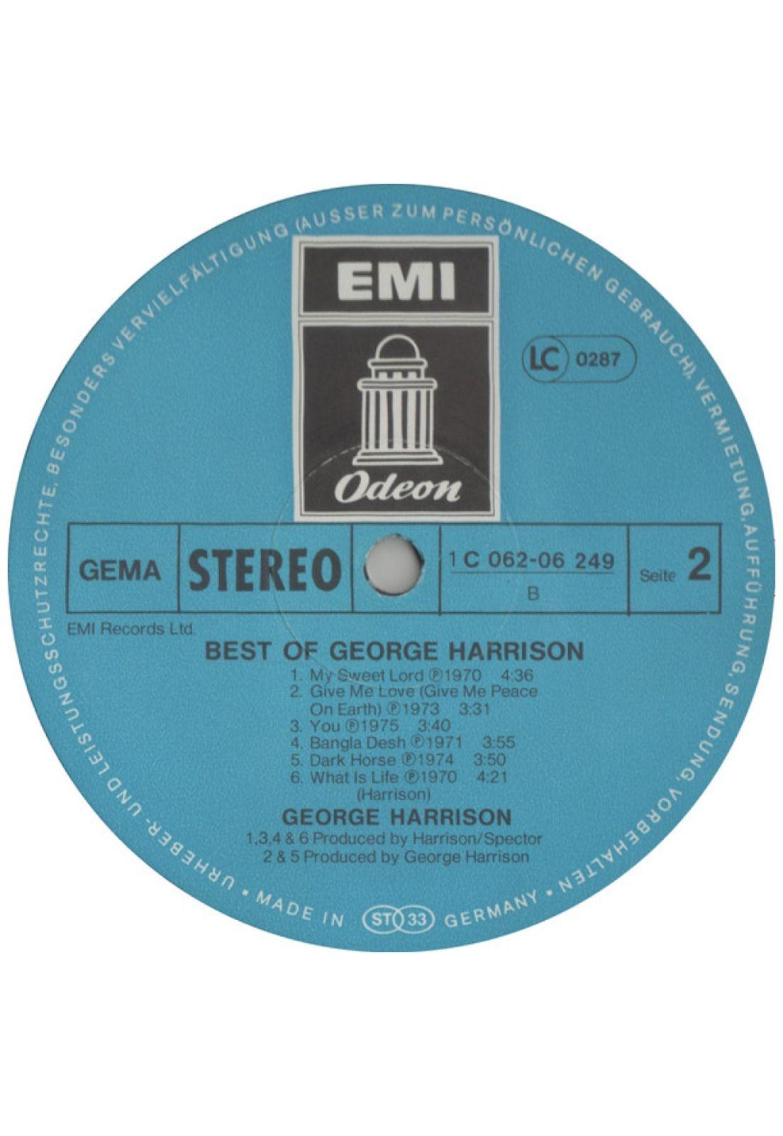 GEORGE HARRISON - BEST OF | VINILO USADO-3