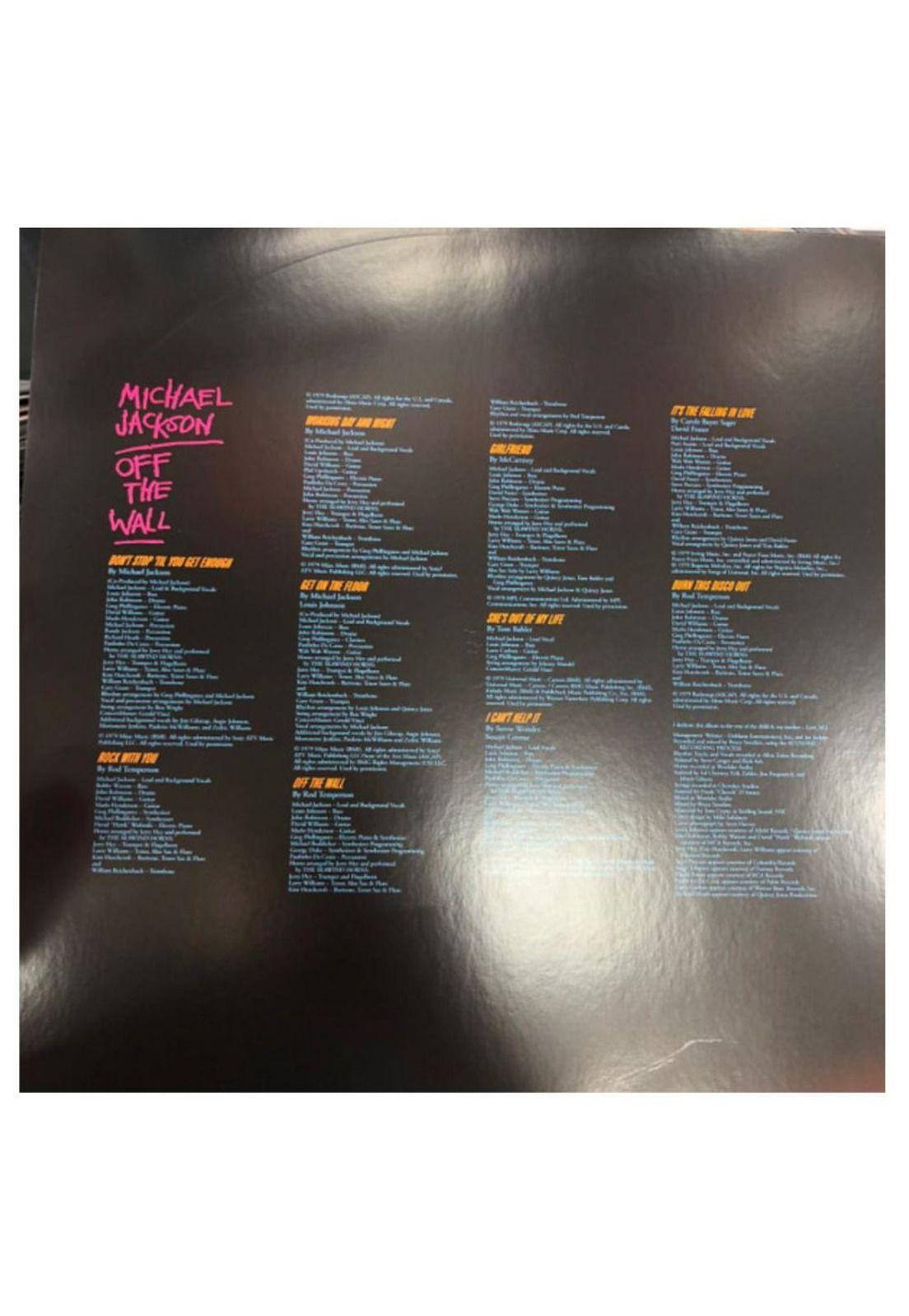MICHAEL JACKSON  - OFF THE WALL  (PICTURE DISC) | VINILO-3